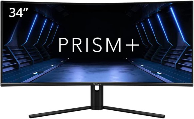 PRISM+ XQ340 PRO 34" QLED 165Hz 1ms Curved Ultrawide WQHD Gaming Monitor $589 (RRP $1099) @ Amazon AU