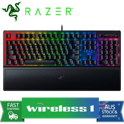 Razer BlackWidow V3 Mechanical Gaming Keyboard (Green Switch) US Layout $149 (RRP $239) @ Wireless1 eBay AU