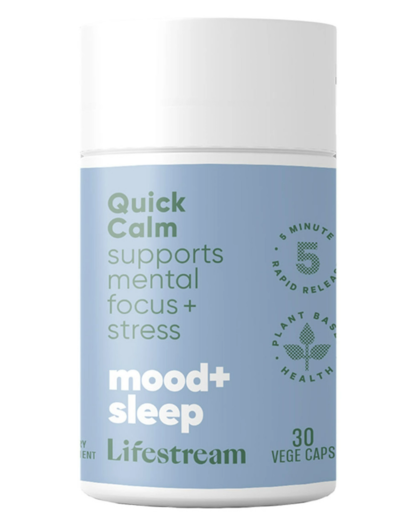 LIFESTREAM Quick Calm 30 capsules $21.87 (RRP $31.29) @ Health Post NZ