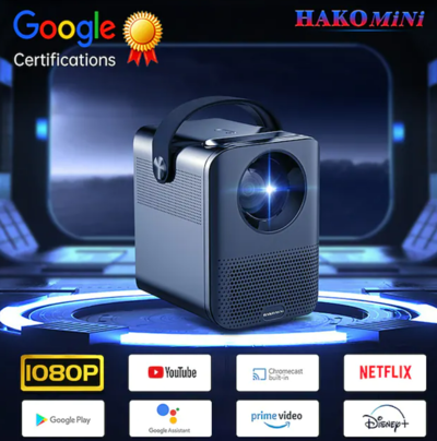 HOKOmini PL3 Google Authorized Android 10 Projector AU Adapter GB Ram 8GB Rom $635.53 (RRP $953.31) @ Mini In The Box