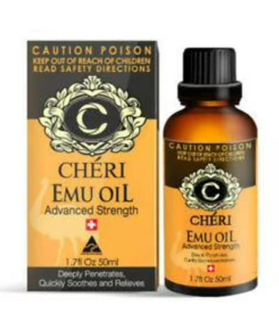 Cheri Emu Oil Advanced Strength 50ML $16.77 (RRP $27.95) @ Mr Vitamins