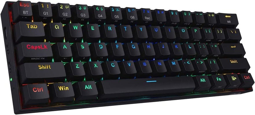 Redragon K530 Draconic 60% Compact RGB Wireless Mechanical Keyboard Black $67.30 (RRP $125) @ Amazon AU