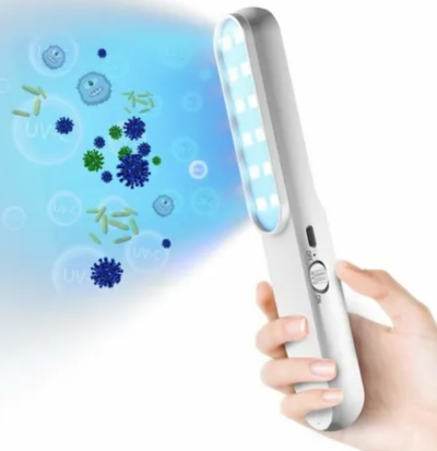 UV Light Sanitizer Ultraviolet Light Wand Portable UVC Light Disinfector Lamp $34.95 (RRP $89.95) @ Crazy Sales