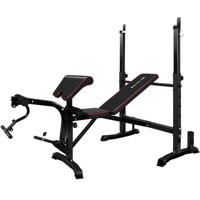 BLACK LORD Weight Bench 10in1 Press Multi-Station Fitness Home Gym Equipment $189.95 (RRP $1099.95) @ eBay AU