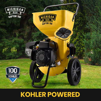 MICHIGAN Wood Chipper Kohler Powered Garden Shredder Petrol Mulcher Machine $759 (RRP $1299) @ eBay AU