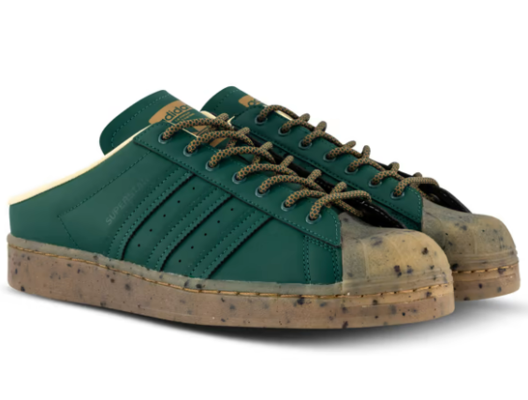 Adidas Original Superstar Plant & Grow Mules Collegiate Green/Easy Yellow $109.99 (RRP $159.99) @ Hype DC