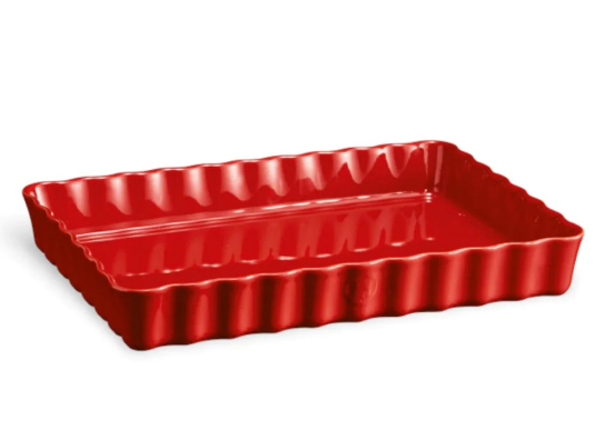 Emile Henry Deep Rectangle Tart Dish Burgundy 24 x 34cm $99.95 (RRP $149) @ Minimax