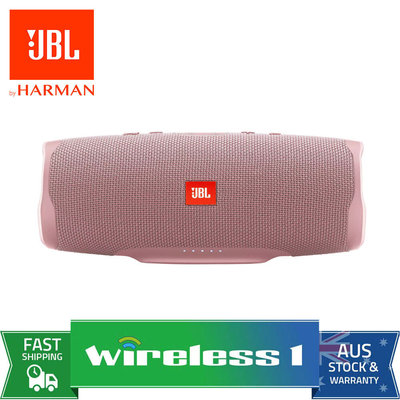 JBL Charge 4 Portable Bluetooth Speaker Pink (JBL Refurbished) $139 (RRP $199) @ Wireless1 eBay AU