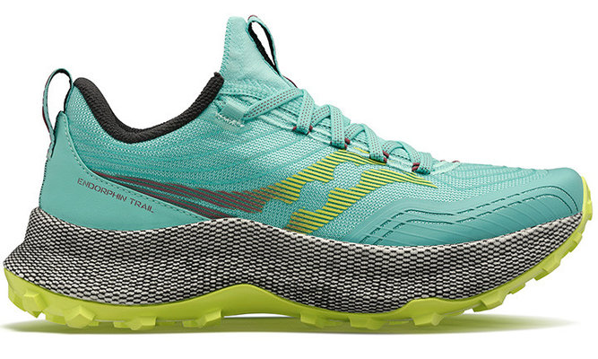 Women's Endorphin Trail Cool Mint $179.99 (RRP $259.99) @ Saucony