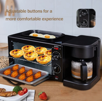 TABELL 3 in 1 Breakfast Machine Bread Maker Toaster Electric Mini Oven AU Plug 220V $153.54 (RRP $260.24) @ Ali Express