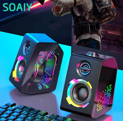 SH20 LED Audio Mini Gaming Speaker $125.59 (RRP $251.18) @ Ali Express