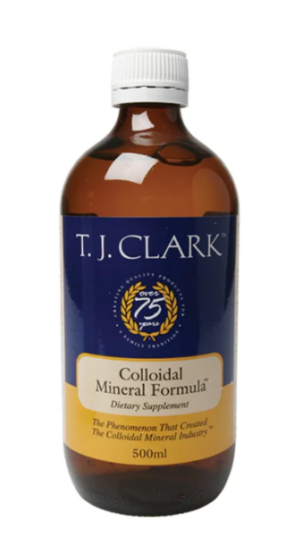 T.J. Clark Colloidal Minerals Original 500ml $24.95 (RRP $46.95) @ Goodness Me