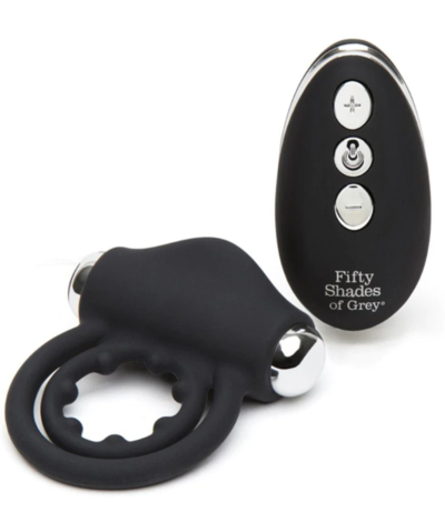 Fifty Shades Of Grey Relentless Vibrations Remote Control Love Ring $102 (RRP $179.99) @ Jou Jou