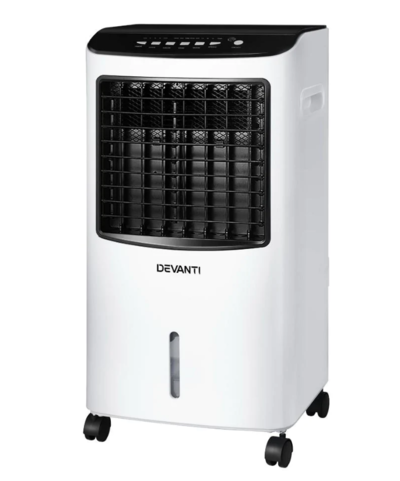 Devanti Evaporative Air Cooler Conditioner Portable 8L Cooling Fan Humidifier $204 (RRP $380) @ Kings Warehouse