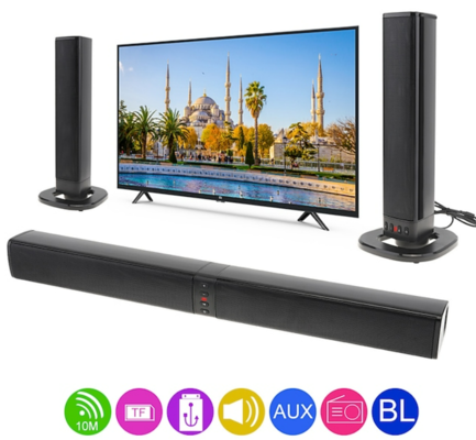 BS-36 Home Theater Multifunctional Bluetooth Soundbars Speaker Black $80.59 (RRP $273.99) @ Light In The Box