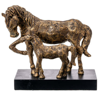 Nerang Sculpture Ornament Horse & Foal $79.95 (RRP $125) @ Living Styles