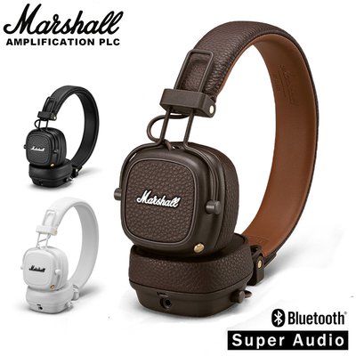 Marshall Major III Wireless Bluetooth Headphones with Microphone Brown $88.46 (RRP $196.59) @ Ali Express