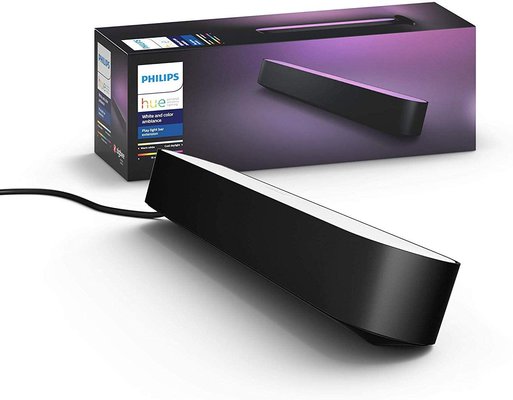 Philips Hue Play - White and Colour Ambiance Smart LED Bar Light Black $74.95 (RRP $109) @ Amazon AU