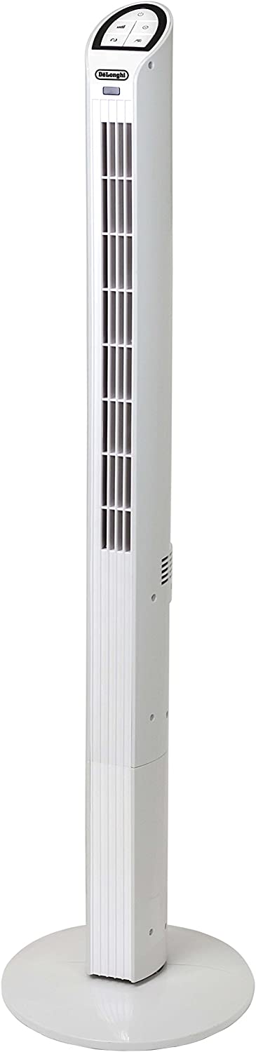 DeLonghi Tower Fan DETF115 White $122 (RRP $189) @ Amazon AU