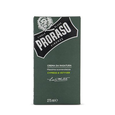 Proraso Shaving Cream Cypress & Vetyver 275ml $18.54 (RRP $34.95) @ AMR Hair & Beauty