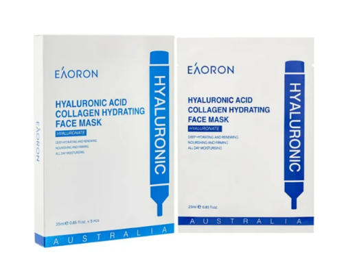 Eaoron Hyaluronic Acid Collagen Face Mask 25ml X 5 $11.95 (RRP $29.95) @ Chemist Direct