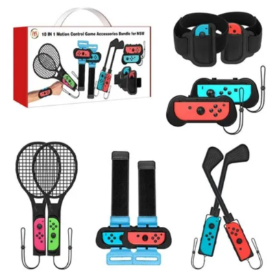 10 in 1 Family Accessories Kit for Nintendo Switch & OLED Games $49.99 (RRP $79.99) @ Crazy Sales