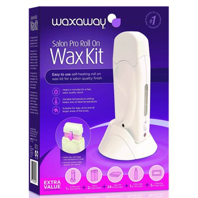 Waxaway Salon Pro Roll On Wax Kit $59.40 (RRP $99) @ Facial CO