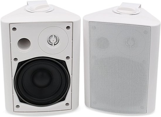 Herdio 5.25 Inches 200 Watts Indoor Outdoor Patio Bluetooth Speakers (White) $101.52 (RRP $218.95) @ Amazon AU