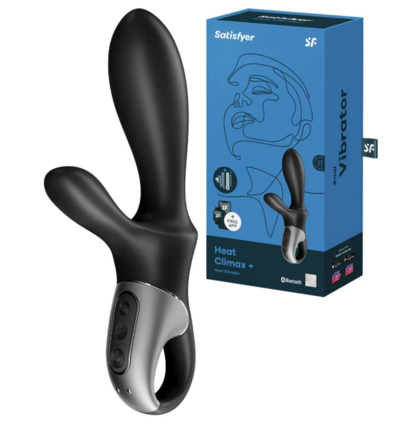 Satisfyer Heat Climax+ Anal Massager $93.46 (RRP $149.95) @ Jou Jou