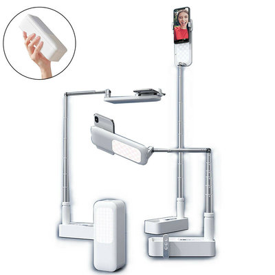 LED Selfie Video Lamp Fill Light Portable Phone Holder Stand W/ Wireless Control $64.99 (RRP $99.99) @ eBay AU