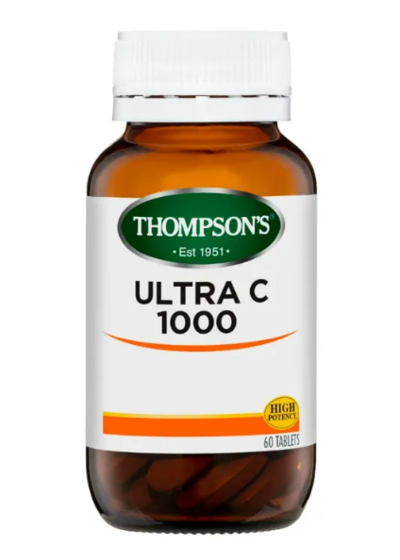 Thompson's Ultra C 1000mg Tab X 60 $15.95 (RRP $25.89) @ Chemist Direct