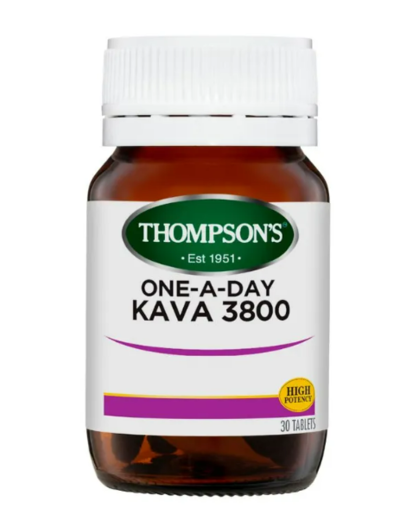 Thompson's One-A-Day Kava 3800mg Tab X 30 $20.95 (RRP $34.59) @ Chemist Direct