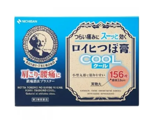 ROIHI-TSUBOKO Cool Patches (156 Patches) $7.80 (RRP $12.48) @ Dokodemo