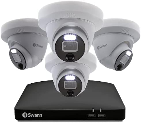 Swann SWDVK-856804DE-AU Enforcer 4 Camera 8 Channel 4K Ultra HD DVR Security System $575.20 (RRP $899.95) @ Amazon AU