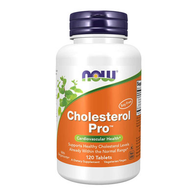 NOW FOODS Cholesterol Pro™ 120 tablets $56.01 (RRP $80.06) @ Health Post NZ