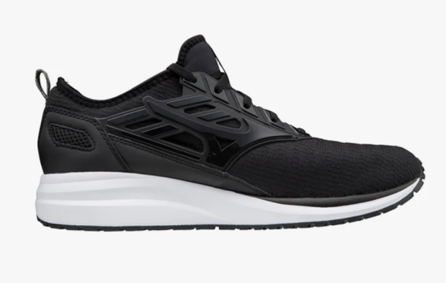 Ez Run Cage Men's Running Shoes Black $89 (RRP $140) @ Mizuno