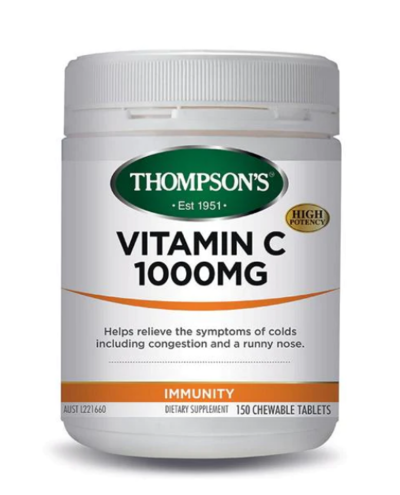 Thompsons Vitamin C 1000mg Chewable $28.85 (RRP $48.09) @ Mr Vitamins