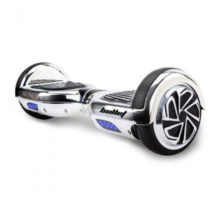 BULLET Hoverboard Scooter Self-Balancing Electric Hover Board Chrome Skateboard $239 (RRP $599) @ My Topia