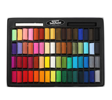 Mungyo Square Soft Pastels Half Size Set of 64 $19.99 (RRP $35.99) @ Riot Stores