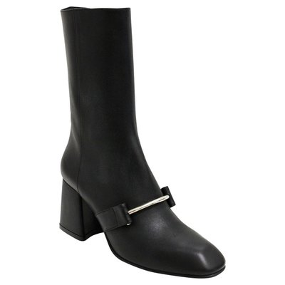 96241 Mordern Heeled Boot Black $149.95 (RRP $359.95) @ Shouz