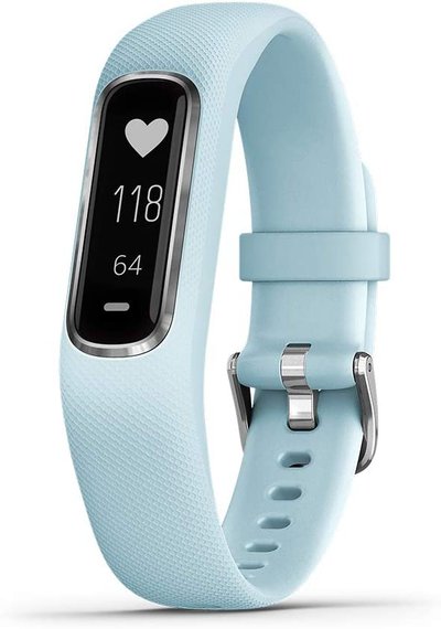 Garmin Vivosmart 4 Azure Blue with Silver Hardware 0.75 inches $97 (RRP $199) @ Amazon AU