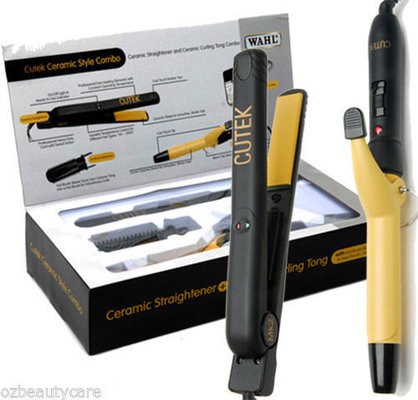 Wahl Combo Full Size Ceramic Hair Straightener Iron & Curling Tong Roller ZX311 $49.90 (RRP $89.95) @ eBay AU