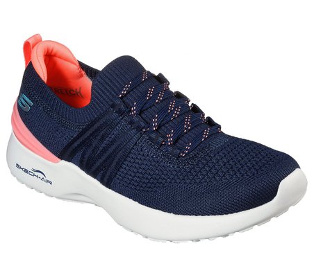 Women's Skech-Air Dynamight Navy/Coral $79.99 (RRP $119.99) @ Skechers