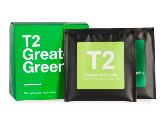 T2 Sips Greatest Greens Assorted Tea Sampler $8 (RRP $15) @ T2 Tea AU