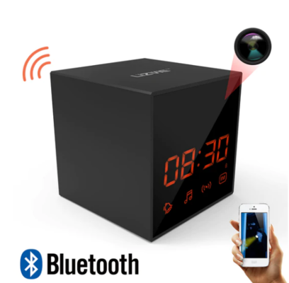 Smart Clock Alarm HD Hidden Camera with Radio Speaker $224.10 (RRP $385) @ The Spy Store