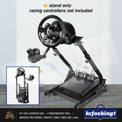 Game Racing Play Simulator Steering Wheel Stand Station for PC Thrustmaster $139.90 (RRP $269.90) @ eBay AU