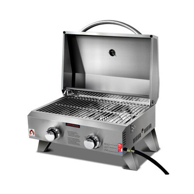 Grillz Portable 2 Burner Gas BBQ $255 (RRP $384) @ Caravan RV Camping