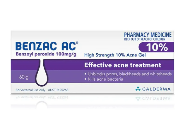 Benzac AC Gel 10% 60g $23.95 (RRP $33.99) @ Chemist Direct