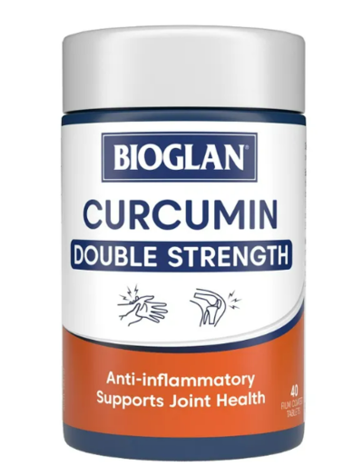 Bioglan Curcumin Double Strength 1200mg Tab X 40 $41.95 (RRP $62.95) @ Chemist Direct