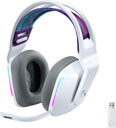 Logitech G G733 Lightspeed Wireless RGB Gaming Headset White $179 (RRP $299.95) @ Amazon AU